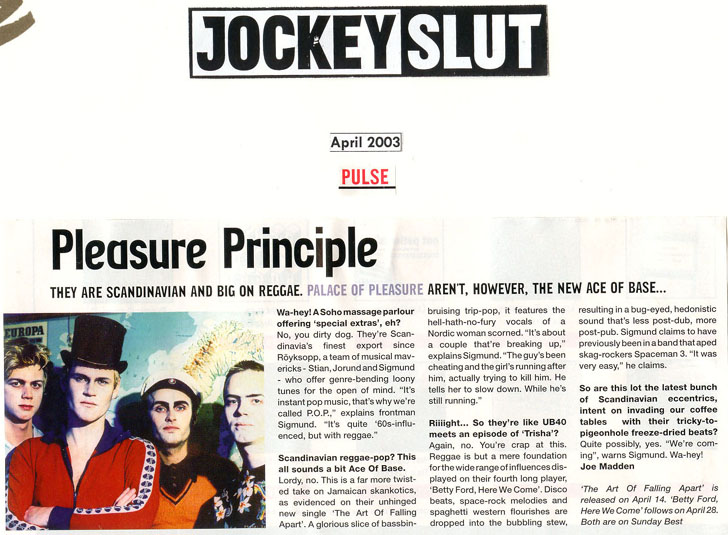 Interview-Jockey Slut