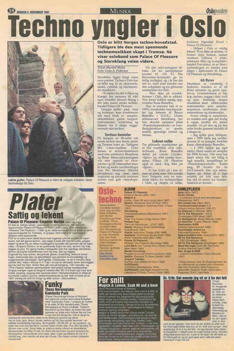 1997-11-05-osloposten-EmperorNorton-anmeldelse-intervju_liten